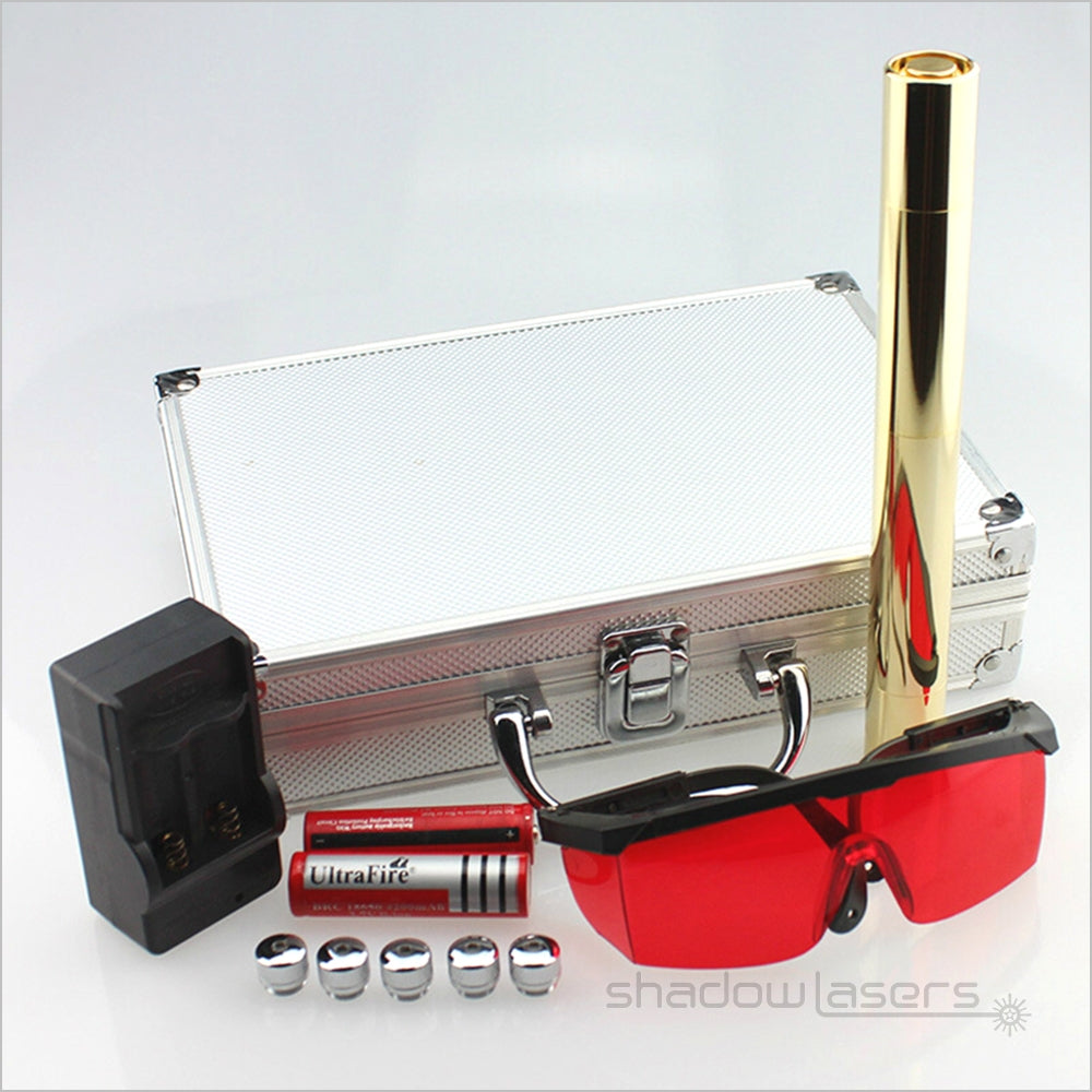 ''Shadowlasers "BX5 450nm Blue Laser Pointer Burning