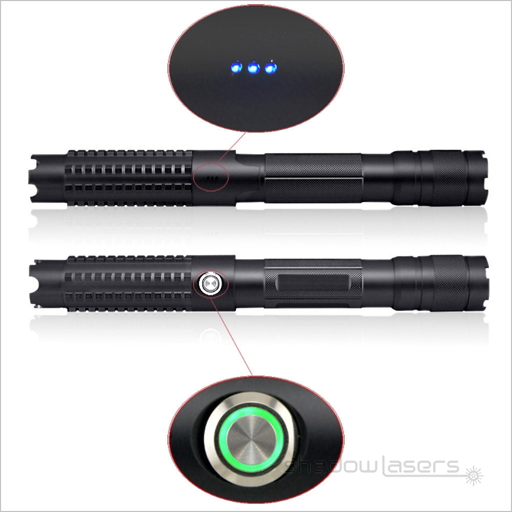 ''Shadowlasers "BX8 450nm Blue Laser Pointer Burning