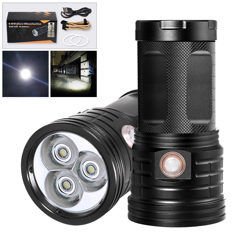 ''Shadowlasers "XM 3T6-18T6 Tactical Flashlight 3 Switch Modes