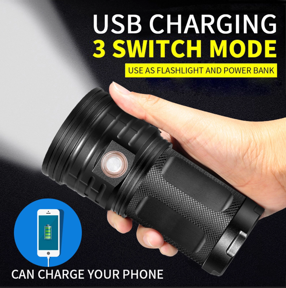 ''Shadowlasers "XM 3T6-18T6 Tactical Flashlight 3 Switch Modes