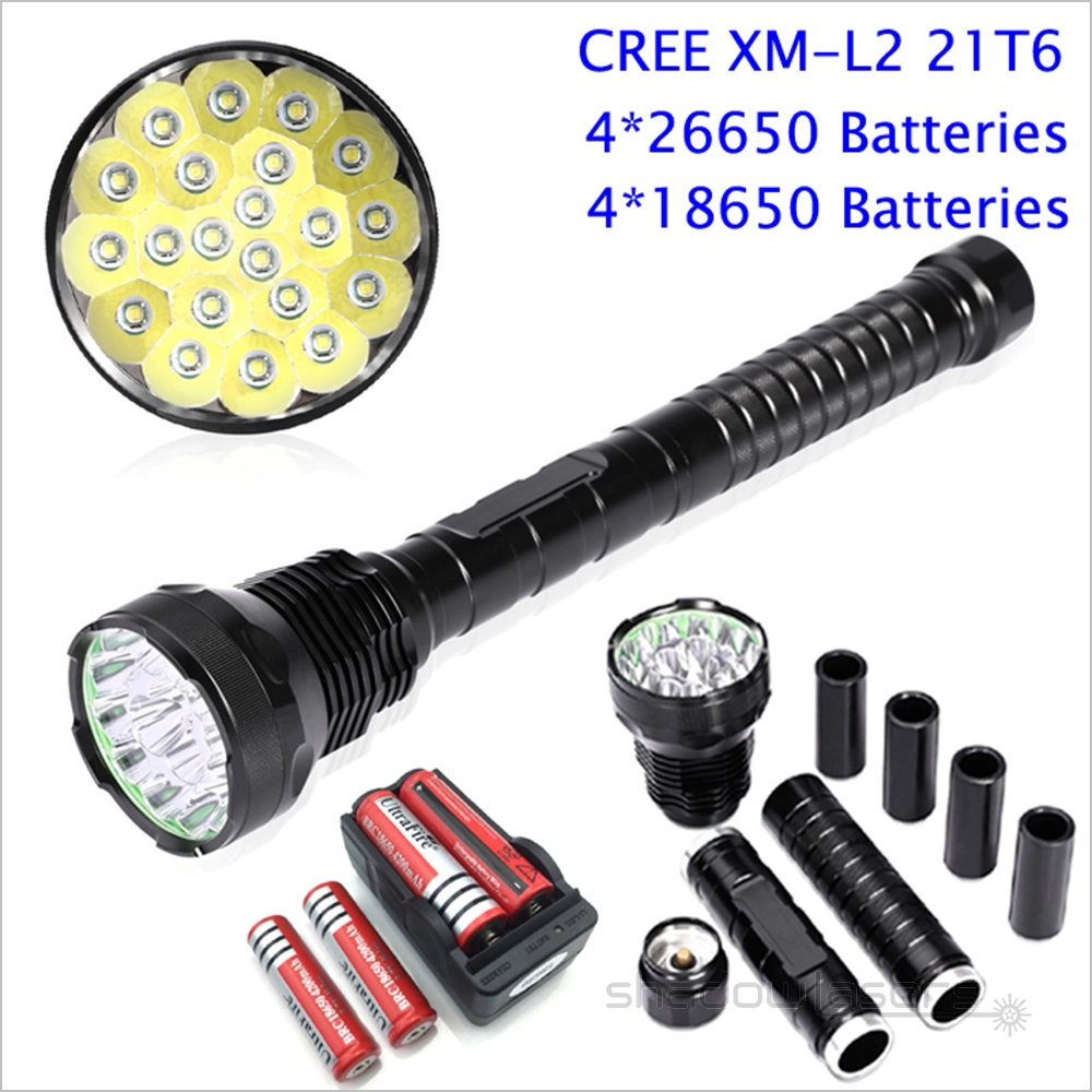 ''Shadowlasers "CREE XM-L2 15T6-28T6 LED FLASHLIGHT